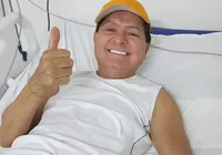 "Passando aqui para tranquilizar a todos", diz Alcymar Monteiro