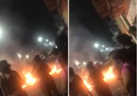 População protesta após morte de morador em São Gonçalo do Retiro