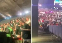 Rampa desaba durante show de rap em Goiânia e deixa feridos