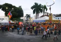 São João: movimentação é tranquila nas ruas do Pelourinho