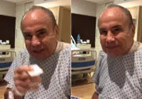 Stênio grava vídeo em hospital e agradece apoio: "Fé e gratidão"