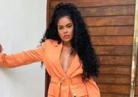 Sthefane Matos flagra drone sobrevoando sua casa em Salvador