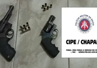 Suspeitos mortos e armas apreendidas em ação policial no sul da Bahia