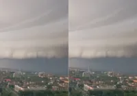 Tempestade 'supercélula' é registrada no noroeste da China