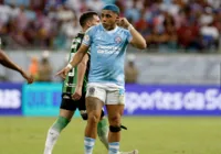 Terceiro cartão amarelo tira Jacaré de jogo contra o Atlético Mineiro