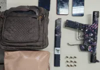 Trio é preso depois de roubar veículo na Avenida San Martin