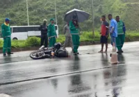 Vídeo: acidente entre motos deixa dois feridos na Av. 29 de Março