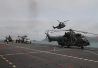 Vídeo: helicóptero da Marinha cai durante exercício militar em Formosa