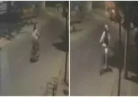 Vídeo: mulher cai de bicicleta, morre e tem pertences furtados