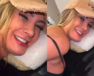 Andressa Urach faz tatuagem de frase no ânus e vídeo explícito vaza