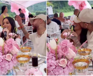 Após perdoar traição, Bruna e Neymar cantam em clima de romance; vídeo