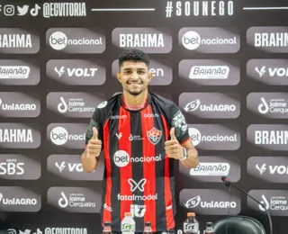 Apresentado, Edson Lucas se diz pronto para estrear no Vitória