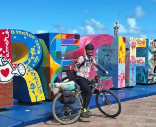 Baiano pedala mais de 2.600 km e ainda vence mundial de Beach Tennis