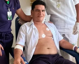 Baleado no pescoço, prefeito de Muritiba recebe alta hospitalar