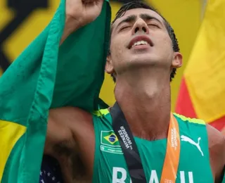 Brasil abre Mundial de atletismo com bronze de Caio Bonfim na marcha