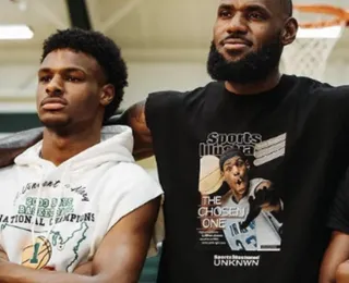 Bronny James passa bem após incidente em treino de basquete