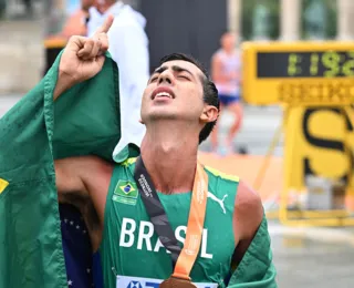 Caio Bonfim conquista medalha de bronze no Mundial de Atletismo