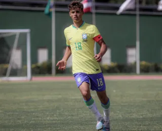 Capitão do Brasil Sub-15 mostra dedicação à Seleção: "É o meu país"