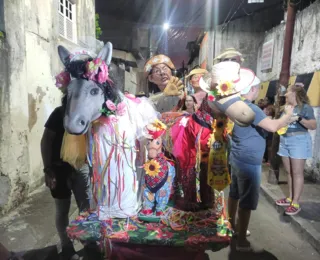 Casamento do Jegue e da Jumenta arrasta multidão na Carroçada da Saúde