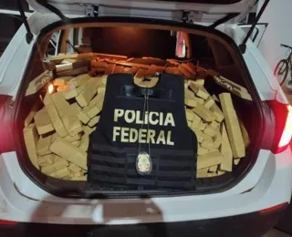 Com 800 kg de droga, traficante é preso ao parar para fumar maconha