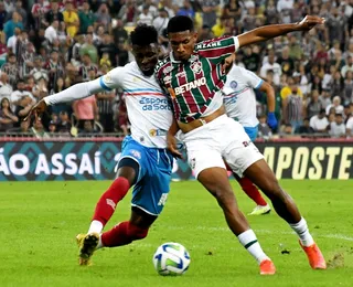 Com um a mais, Bahia sofre virada do Fluminense no Maracanã
