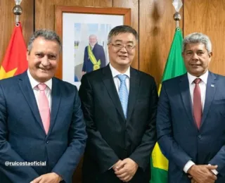Em Brasília, Jerônimo se reúne com embaixador da China