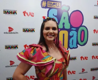 "Espero que a galera dance muito forró", Lara Amélia no Pelourinho