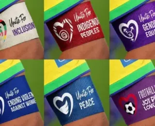 Fifa autoriza mensagens de causas sociais em braçadeiras no Mundial