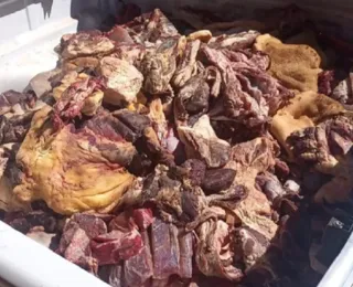 Fiscalização apreende 1 tonelada de carne imprópria para consumo na BA