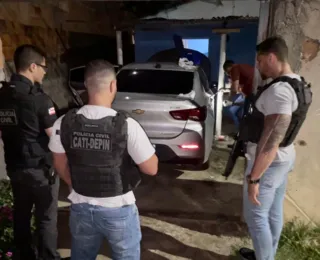 Homem é preso com carro de motorista morto em Teixeira de Freitas