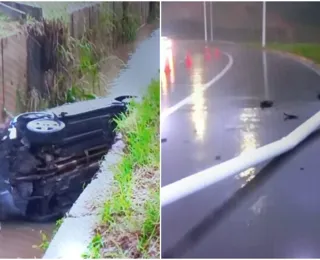 Homem morre em acidente de carro na Avenida Gal Costa