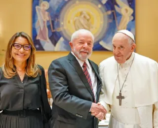 Lula e papa Francisco se encontram no Vaticano