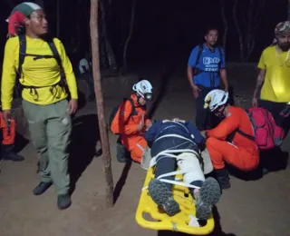 Mulher com joelho lesionado é resgatada em Itaberaba