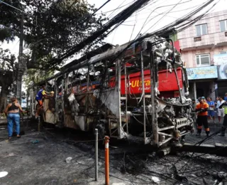 Ônibus voltam a circular em São Marcos após atentado a coletivo