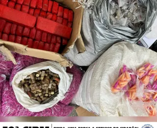 Polícia apreende mais de 40 kg de maconha e 100 mil pinos para cocaína