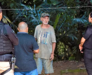 Polícia ouve proprietários de sítio em que idoso foi abandonado