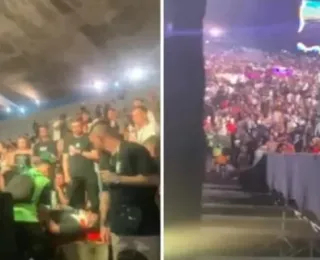 Rampa desaba durante show de rap em Goiânia e deixa feridos