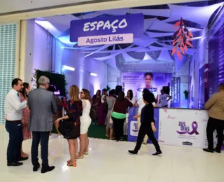 Sala Agosto Lilás é inaugurada no Shopping Bela Vista