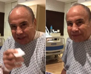 Stênio grava vídeo em hospital e agradece apoio: "Fé e gratidão"