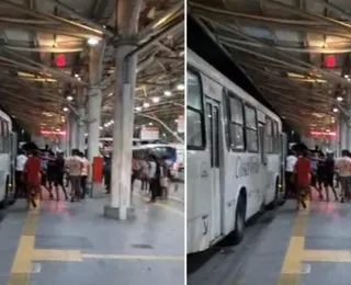 Suposto assaltante é espancado no Terminal de Ônibus Aeroporto