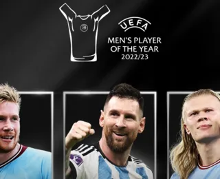 UEFA divulga os três finalistas de prêmio de melhor jogador do ano