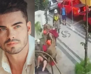 Vídeo: imagens mostram momento em que ator salta de janela de hotel
