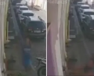 Vídeo: mulher é roubada enquanto segurava celular em janela