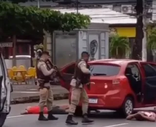 Vídeo: trio suspeito de roubo é preso no Rio Vermelho