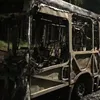 Ônibus é incendiado após ação policial em Castelo Branco - Imagem