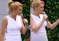 Ana Hickmann aparece em programa com hematoma no braço; veja