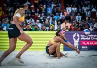 Ana Patrícia e Duda ficam com o vice no Mundial de Vôlei de Praia
