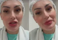 Andressa Urach volta a ser internada e passará por nova cirurgia