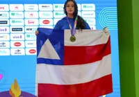 Atleta baiana conquista medalha de bronze nos Jogos da Juventude