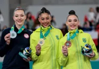 Babi Domingos garante ouro no individual geral de Ginástica rítmica